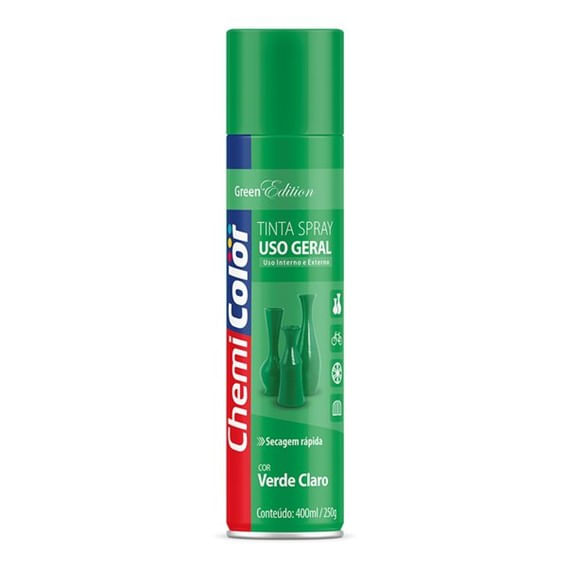 Tinta-Spray-Uso-Geral-400ml-Verde-Claro-Chemicolor