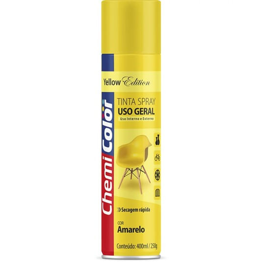 Tinta-Spray-Uso-Geral-400ml-Amarelo-Chemicolor