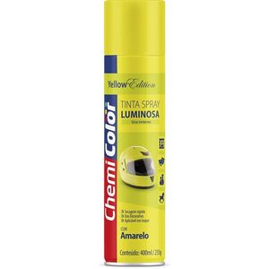 Tinta Spray Luminosa Amarelo 400ml Chemicolor