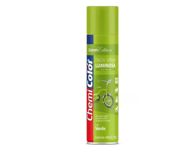 Tinta-Spray-Luminosa-Verde-400ml-Chemicolor