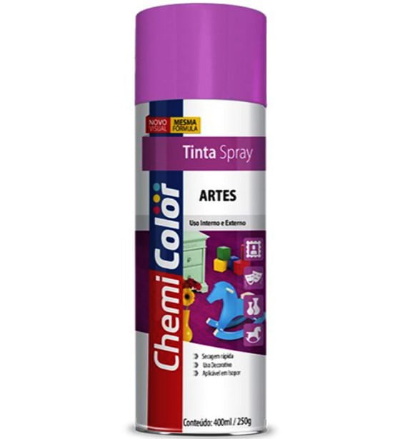 Tinta-Spray-Artes-Viloeta-400ml-Chemicolor
