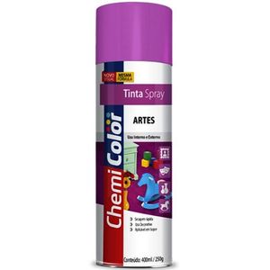 Tinta Spray Artes Magenta 400ml Chemicolor