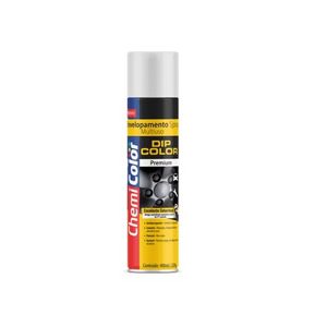 Tinta Spray Dip Color Uso Geral Branco Fosco 400ml Chemicolor