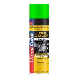 Tinta Spray Dip Color Verde 400ml Chemicolor