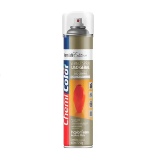 Tinta-Spray-Uso-Geral-Verniz-Fosco-400ml-Chemicolor