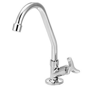 Torneira Para Cozinha Bica Móvel C36 Cromada 1/4 1/2x2/4 Forusi