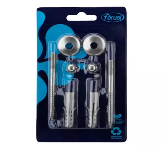 Kit-Para-Fixacao-Lavatorio-Inox-Bucha-N8-Forusi