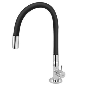 Torneira Para Cozinha de Mesa Realce M18 1/4V Color Preta Forusi