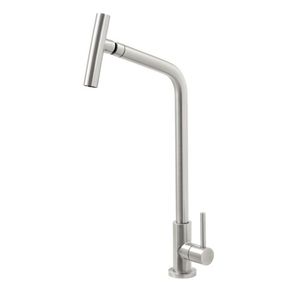 Torneira Versa Aço Inox Com Bica Articulada Tramontina