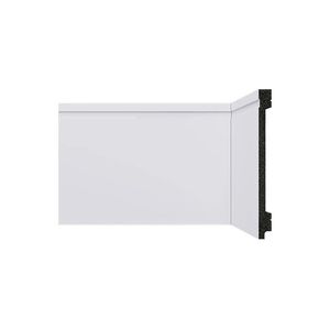 Rodapé Frizado B154 Branco 150x220mm Santa Luzia