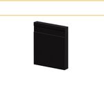Guarnicao-Poliestireno-10cm-Frisado-Preto-Arquitech