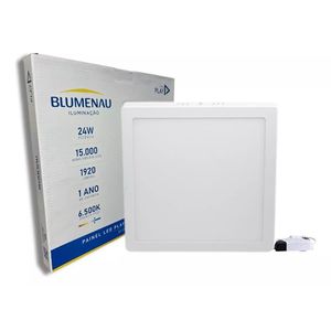 Painel Led Play Sobrepor Quadrado 24W 6500K Blumenau