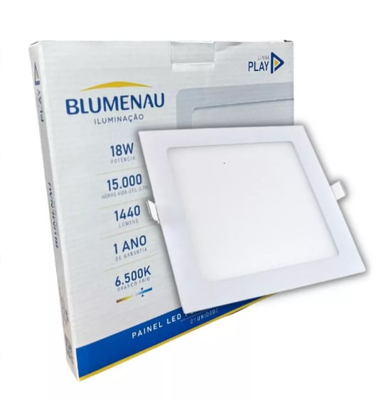 Painel-Led-Play-Embutir-Quadrado-18W-6500K-Blumenau
