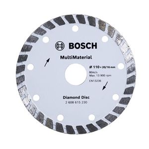 Disco Diamantado Multi Turbo 110X20/16MM Bocsh