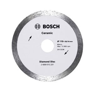 Disco Diamantado Ceramic Liso 110X20/16MM Bosch