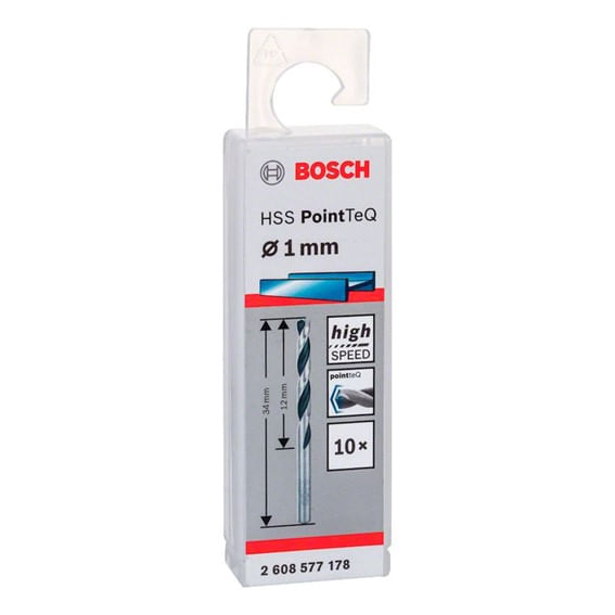 Broca-HSS-PointTeQ-1-0mm-1Un-Bosch