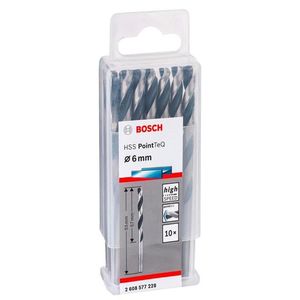 Broca HSS PointTeQ 6.0mm 1Un Bosch