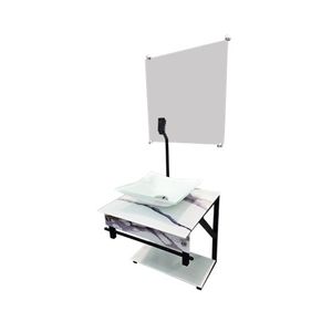 Gabinete de Vidro Reto Orlando Slim 50x40cm Vmex