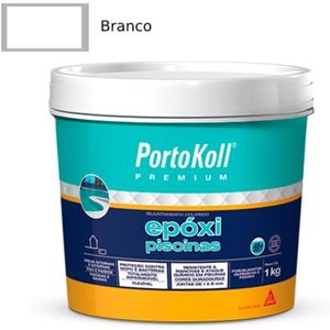 Rejunte Epóxi Para Piscina Branco 1kg Portokoll