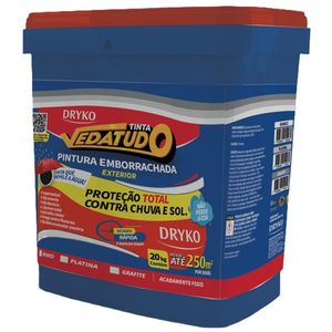 Tinta Emborrachada Vedatudo 20kg Dryko