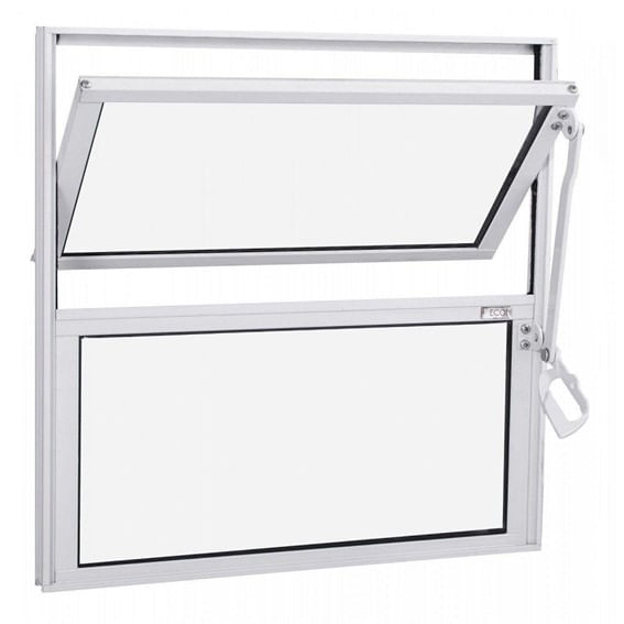 Basculante-60X40-A-2-Folhas-Branco-Vidro-Liso-Quality