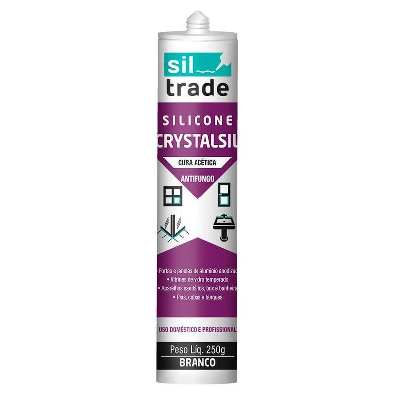 Silicone-Crystalsil-Acetico-Branco-260G-Siltrade
