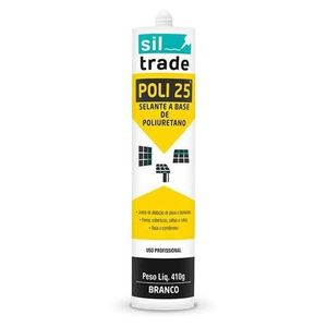 Selante PU Poli 25 Branco 400G Siltrade