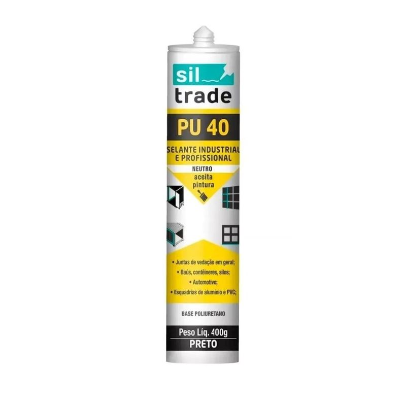 Selante-PU-40-Preto-400G-Siltrade
