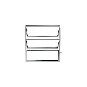 Basculante 50X50Cm 3 folhas Branco Vidro Liso Quality