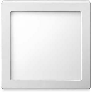 Painel Led Sobrepor Quadrado 18W 3000K Elgin