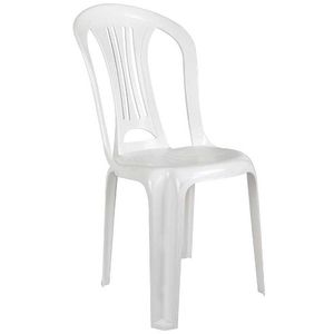 Cadeira Plástica Branca Bistro Mor