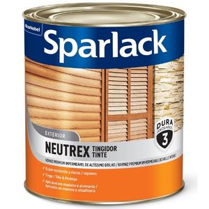 Verniz Neutrex Castanho Avermelhado 0,9 Litros Sparlack