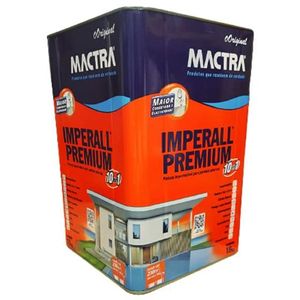 Tinta Acrílica Impermeabilizante Imperall 10 em 1 Mactra 18Kg Coral