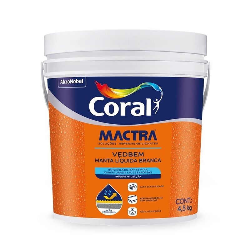 Impermeabilizante-Acrilico-Vedbem-Manta-Liquida-Branca-Mactra-4-5Kg-Coral