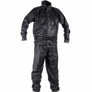 Conjunto Motoqueiro Capa + Calça de Chuva Preta Tamanho Médio Worker