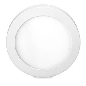 Painel Led Sobrepor Redondo 12W 3000K Elgin