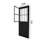 Porta-Postigo-Vidro-Liso-Lado-Esquerdo-0-80x2-10m-Preto-Quality