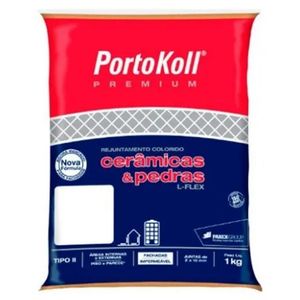 Rejunte Flex Branco Neve 1 Kg Portokoll