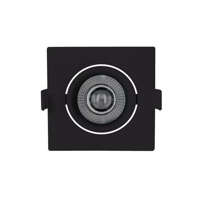 Luminaria-Ecospot-Preta-Mr11-3w-6500k-Quadrada-Elgin