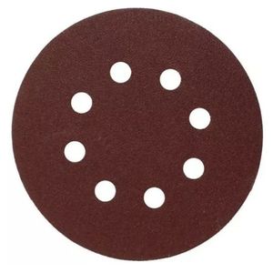 Disco de Lixa Aderente Com Furo 125mm Grão 40 Fertak