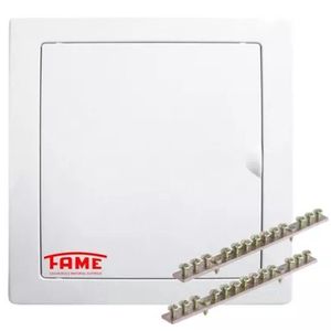 Quadro de Distribuiçao 16 Nema ou 24 Din Branco Fame