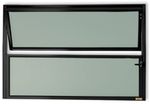 Basculante-60x40-2-Folhas-Preto-Vidro-Liso-Quality