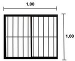 Janela-de-Correr-Com-Grade-Preto-1-00x1-00Cm-2-Folhas-Liso-Quality