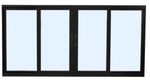 Janela-de-Correr-4-Folhas-1-20x1-00m-Vidro-Liso-Preto-Quality