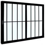 Janela-de-Correr-Com-Grade-2-Folhas-1-5x1-00m-Vidro-Liso-Preto-Quality