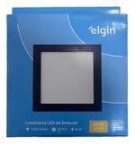 Painel-Led-Embutir-Quadrada-Preta-18W-3000K-Elgin