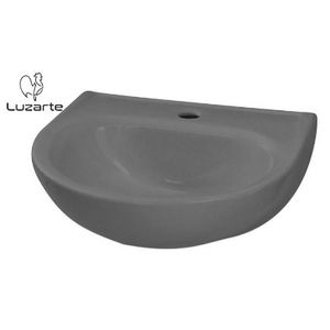 Lavatório Para Coluna Évora Cinza Escuro Luzarte