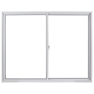 Janela Vidro Liso Branco 1,50X1,00m 2 Folhas Quality