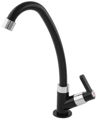 Torneira-Abs-Para-Cozinha-de-Bancada-Bica-Movel-Preto-C-31-1-4-Cobra-Metais