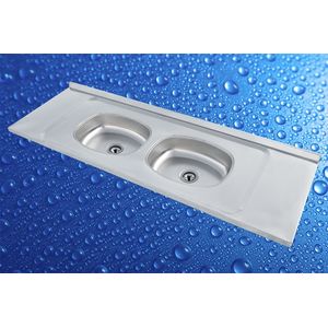 Pia Concretada Dupla de 1,80m Amandy